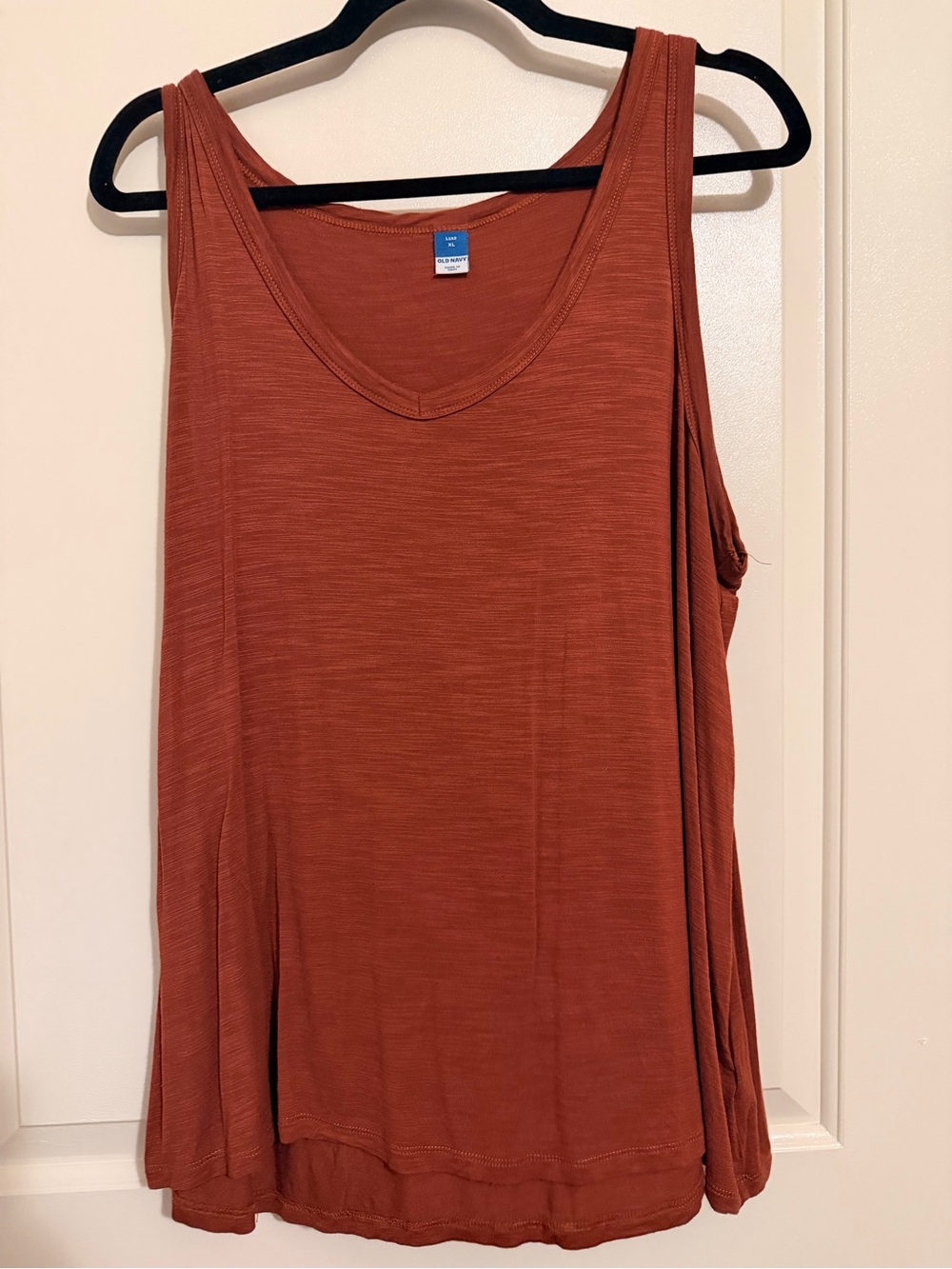 Old Navy Rust Scoop Neck Tank Top
